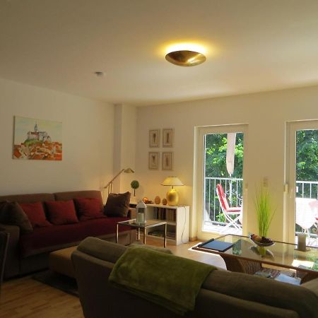 Weisses-Haus-Am-Kurpark-Fewo-Waldblick Quedlinbourg Extérieur photo