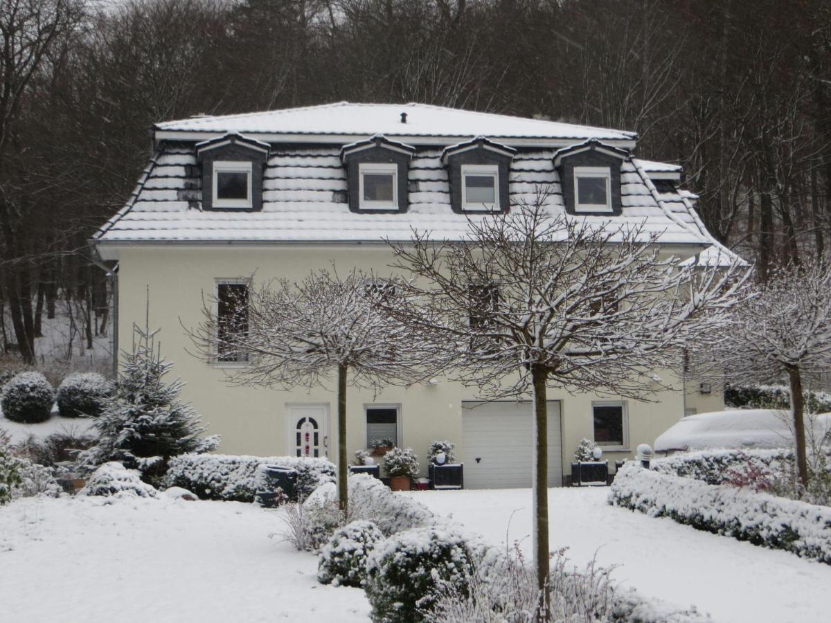 Weisses-Haus-Am-Kurpark-Fewo-Waldblick Quedlinbourg Extérieur photo