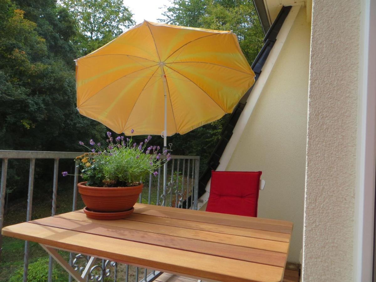 Weisses-Haus-Am-Kurpark-Fewo-Waldblick Quedlinbourg Extérieur photo